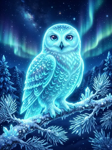 Lumi the Snowy Owl