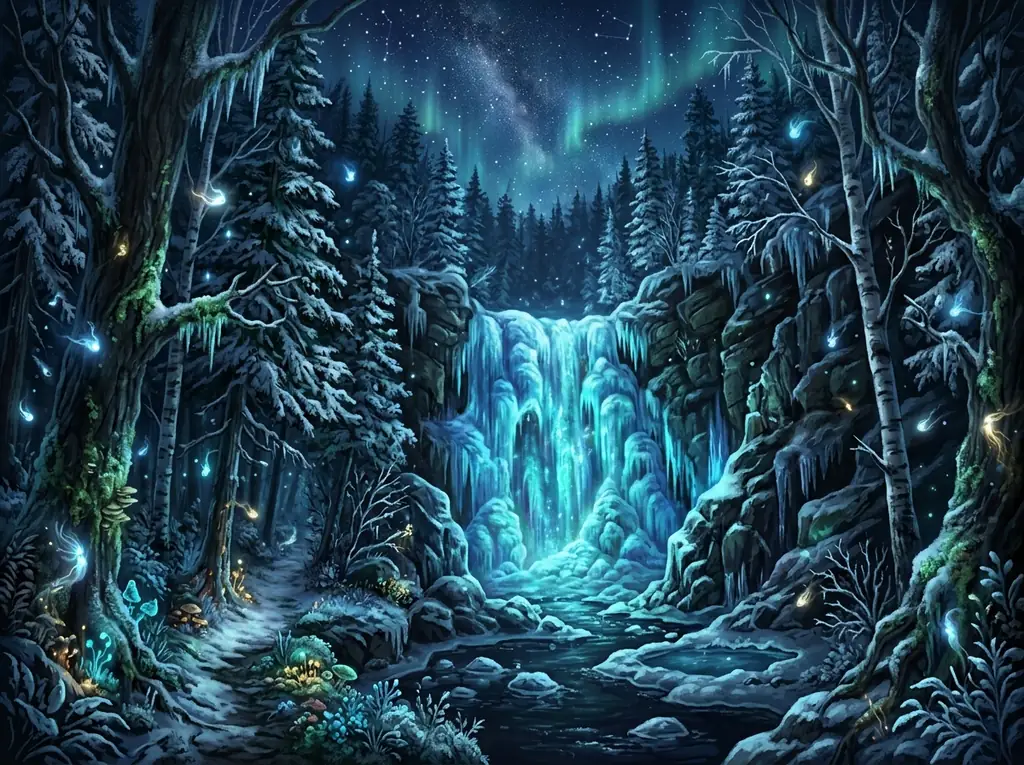 The Whispering Taiga Landscape